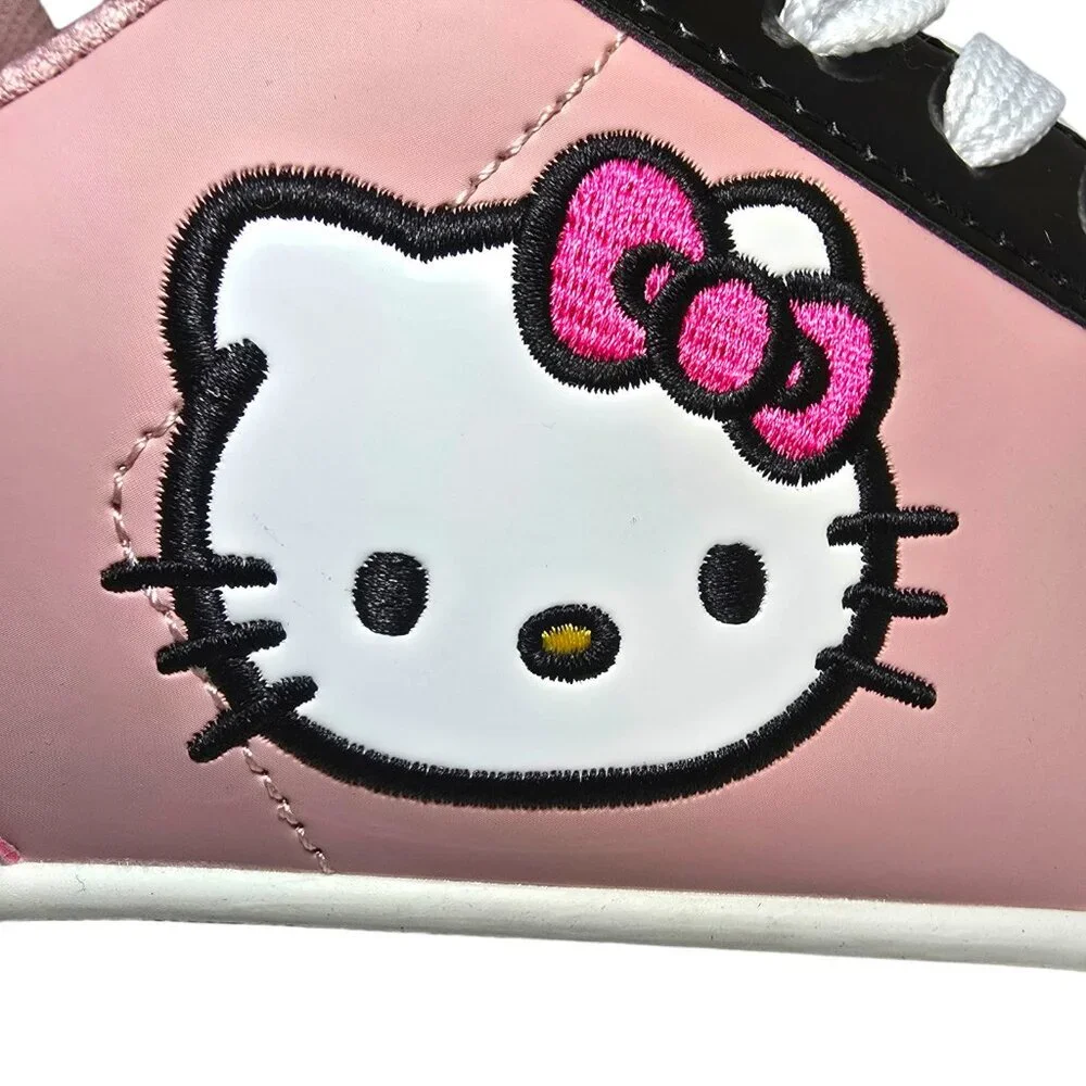 Hello Kitty Sanrio Casual Sport Court Sneakers Women's Size 10 Shoes Pink - Picture 12 of 12